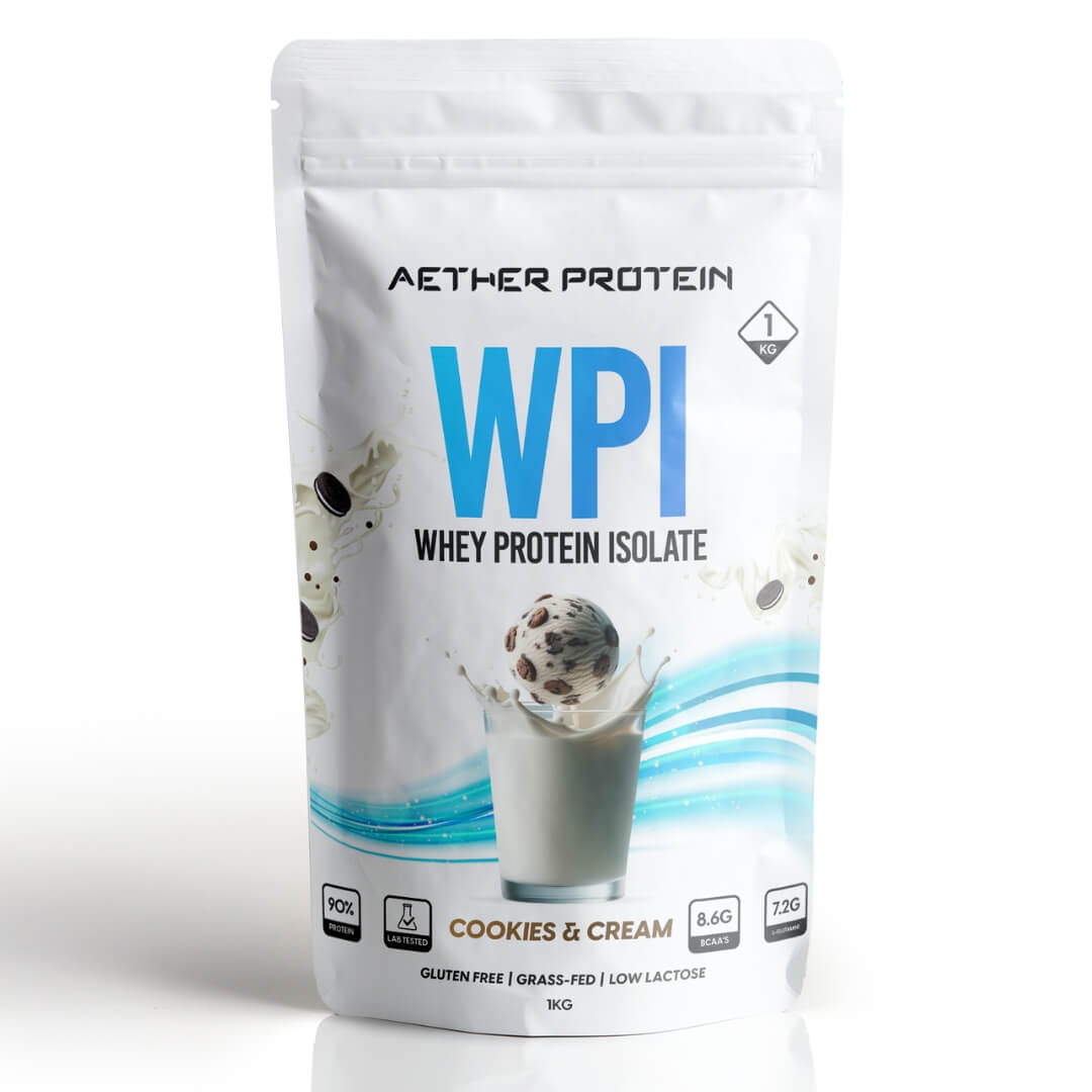 Whey Protein Isolate Cookies & Cream Front Image