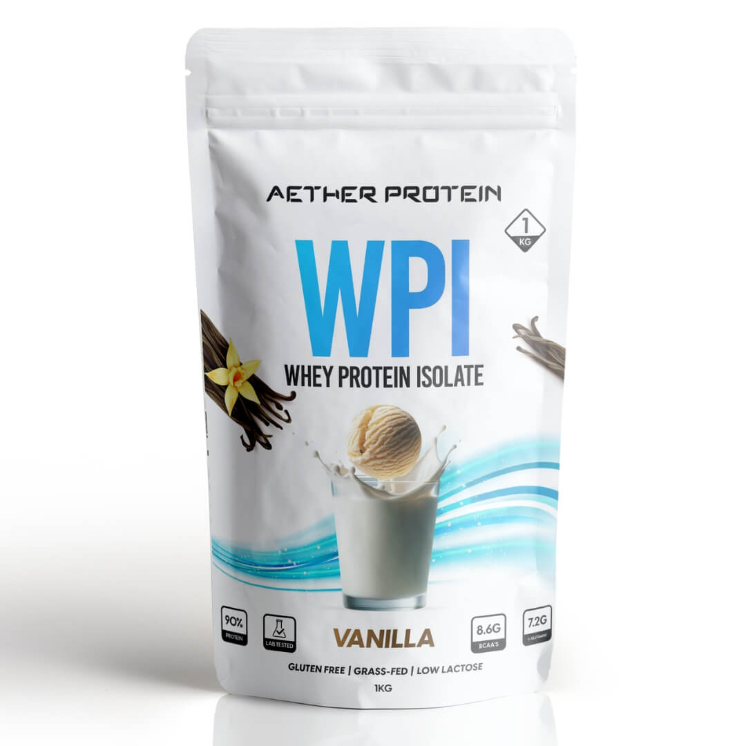 Whey Protein Isolate Vanilla Front Image