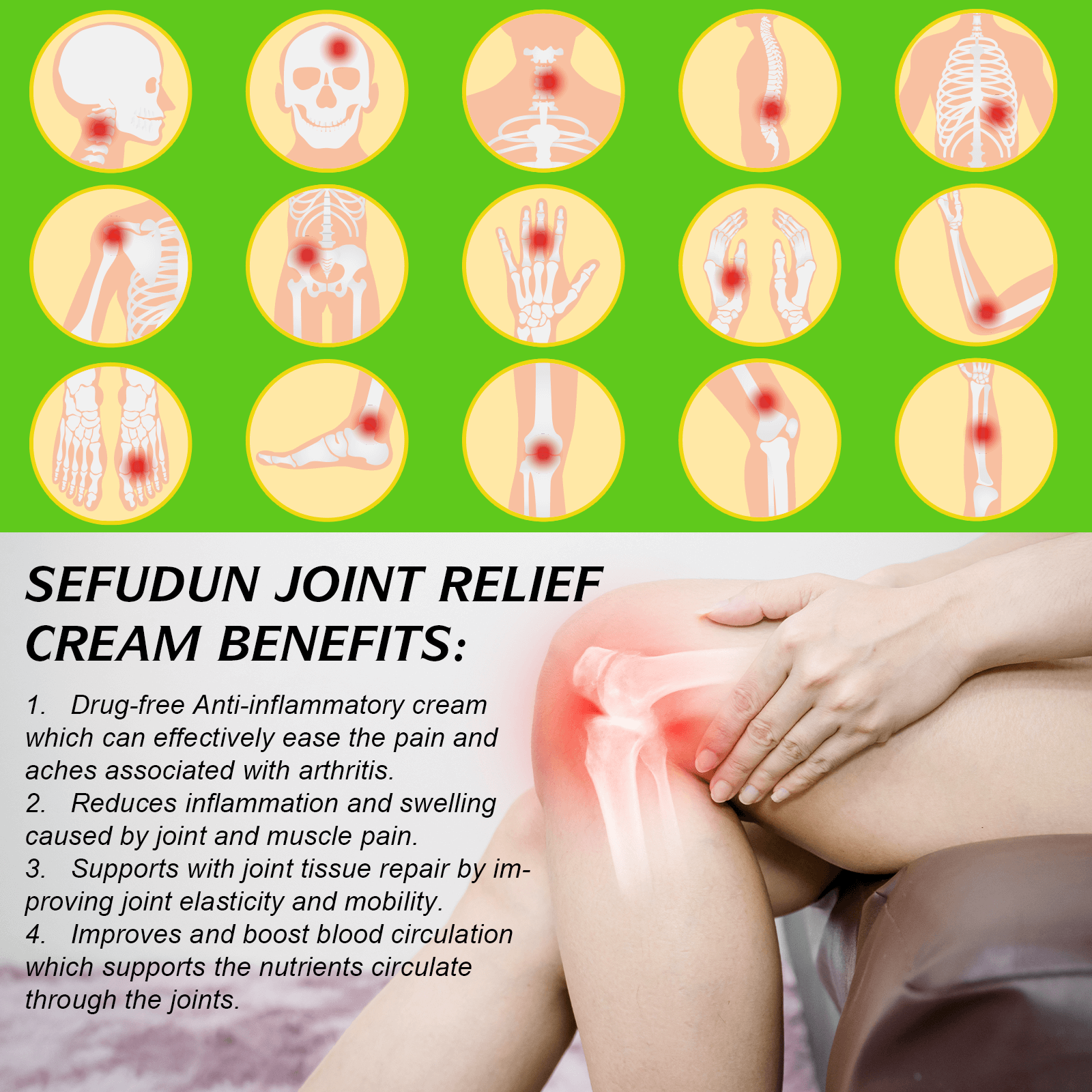 joint pain relief cream benefits