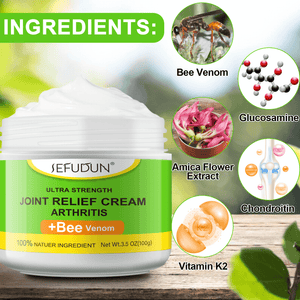 ingredients of joint pain relief cream