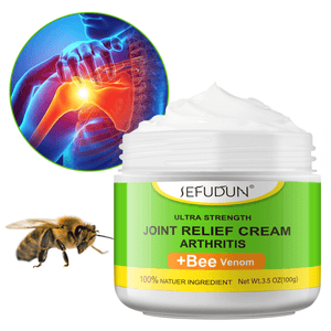 bee venom included in joint pain relief cream